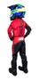 Imagem de Conjunto Motocross Infantil Preto Vermelho + Colete Amx