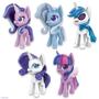 Imagem de Conjunto My Little Pony Unicorn Sparkle - 5 Bonecos (8cm) com Acessórios
