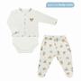 Imagem de Conjunto Pagão Bebê 3 peças estampa Ursinho Toys - Mini Bear