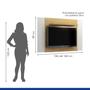 Imagem de Conjunto Painel para Tv até 50 Polegadas Extensível América e Rack 2 Portas Detroit