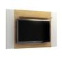 Imagem de Conjunto Painel para Tv até 50 Polegadas Extensível América e Rack 2 Portas Detroit