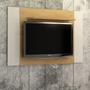 Imagem de Conjunto Painel para Tv até 50 Polegadas Extensível América e Rack 2 Portas Detroit