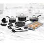 Imagem de Conjunto Panelas Cuisinart Preto Chef Com 22 Peças P55-22Bk