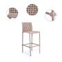 Imagem de Conjunto para área com 03 banquetas jade e 01 bistro dubai