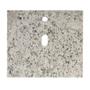 Conjunto para banheiro com cuba branca redonda tampo em granito espelheira suporte para toalha - aize. Imagem de Conjunto para banheiro com cuba branca redonda tampo em granito espelheira suporte para toalha