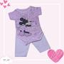 Imagem de Conjunto Para Bebê Body Bory + Calça Estampa da Minnie Rosinha REF S202A
