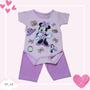 Imagem de Conjunto Para Bebê Body Bory Com Estampa da Minnie + Calça Várias Cores REF S204