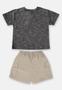 Imagem de Conjunto para Bebê Menino com Bata e Bermuda Up Baby