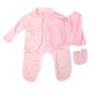 Conjunto para Bebê Reborn com Roupinha e Bolsa Maternidade Bege Imagem de Conjunto para Bebê Reborn com Roupinha e Bolsa Maternidade Bege