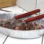 Imagem de Conjunto para Churrasco Fork com Faca, Pegador e Garfo Nautika