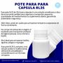 Imagem de Conjunto para Comprimidos 10 Potes 60ml  com Tampa Lacre