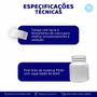 Imagem de Conjunto Para Comprimidos 10 Potes 60Ml Com Tampa Lacre