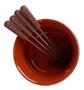 Imagem de Conjunto Para Fondue Ceramica 6 Peças Chocolate Brinox - 1256/111