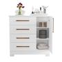 Imagem de Conjunto Para Quarto com Guarda-Roupa NT5190 e Cômoda NT5185 Notável Móveis