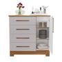 Imagem de Conjunto Para Quarto com Guarda-Roupa NT5190 e Cômoda NT5185 Notável Móveis