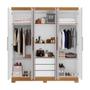 Imagem de Conjunto Para Quarto com Guarda-Roupa NT5190 e Cômoda NT5185 Notável Móveis