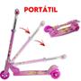 Imagem de Conjunto Patinete que Dobra Pink Coroa + Fantasia Infantil