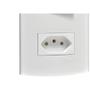 Imagem de Conjunto Peesa Alfa 1543A 1 Interruptor Sim.Tom 10A