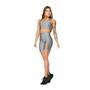 Imagem de Conjunto Performance Massam Fitness Prata Bermuda e Top