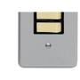 Imagem de Conjunto Perlex 4X2 Cinza Com Placa(2Simples) 1382
