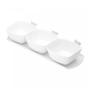 Imagem de Conjunto Petisqueiras Bandeja Bowl Birds Branco Wolff