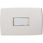 Imagem de Conjunto Pial Plus 4X2 Branco Com Placa(1Paralelo) 611101