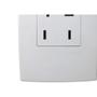 Imagem de Conjunto Pial Plus 4X2 Branco Com Placa(1Tomada Fone) 615103