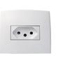 Imagem de Conjunto Pial Plus 4X2 Branco Com Placa(2Tomadas 10A) 615075