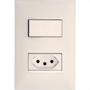 Imagem de Conjunto Pial Plus+ Branco 1 Simp+1Tomada 20A 073Bc