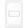 Imagem de Conjunto Pial Pop 4X2 Branco Com Placa (1Simples) Lgx010
