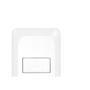 Imagem de Conjunto Pial Pop 4X2 Branco Com Placa (1Tomada Tv Tipo F) Lgx060