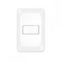 Imagem de Conjunto Pial Pop 4X2 Branco Com Placa (1Tomada Tv Tipo F) Lgx060
