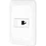 Imagem de Conjunto Pial Pop 4X2 Branco Com Placa (2Simples) Lgx101