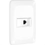 Imagem de Conjunto Pial Pop 4X2 Branco Com Placa (2Simples) Lgx101