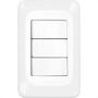 Imagem de Conjunto Pial Pop 4X2 Branco Com Placa (3Paralelo) Lgx222
