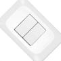 Imagem de Conjunto Pial Pop Modulo Com Placa 4X2 - 1 Simples+1 Paralelo 10A.