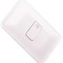Imagem de Conjunto Pial Zeffia 4X2 Branco Com Placa(1Campainha) 680109