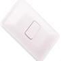 Imagem de Conjunto Pial Zeffia 4X2 Branco Com Placa(1Simples) 680100