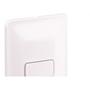 Imagem de Conjunto Pial Zeffia 4X2 Branco Com Placa(1Simples) 680100