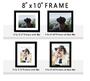 Imagem de Conjunto Picture Frame Picrit de 12 pretos 8x10 para parede ou mesa