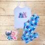 Imagem de Conjunto Pijama Calça E Regata Alça Fina Stitch Pijamas 10 Baby