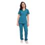 Imagem de Conjunto Pijama Cirúrgico Scrub Veterinária Pet Estampado Fucsia