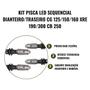 Imagem de Conjunto Pisca Led Sequencial Stallion Dianteiro/Traseiro Cg 125/150/160 Xre 190/300 Cb 250