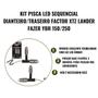 Imagem de Conjunto Pisca Led Sequencial Stallion Dianteiro/Traseiro Factor Xtz Lander Fazer Ybr 150/250