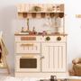 Conjunto Play Kitchen ROBOTIME para Crianças - Com Conjunto para Cortar Alimentos Imagem de Conjunto Play Kitchen ROBOTIME para Crianças - Com Conjunto para Cortar Alimentos