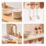 Conjunto Play Kitchen ROBOTIME para Crianças - Com Conjunto para Cortar Alimentos Imagem de Conjunto Play Kitchen ROBOTIME para Crianças - Com Conjunto para Cortar Alimentos