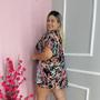 Imagem de Conjunto Plus Size 3 Peça Short Cropped Kimono  0215