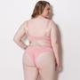 Imagem de Conjunto Plus Size com Bojo Drapeado e Fio - C9101
