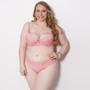 Imagem de Conjunto Plus Size com Bojo Drapeado e Fio - C9101