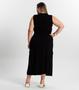 Imagem de Conjunto Plus Size Regata Com Saia Secret Glam Preto